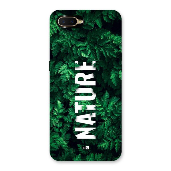 Nature Leaves Back Case for Oppo K1