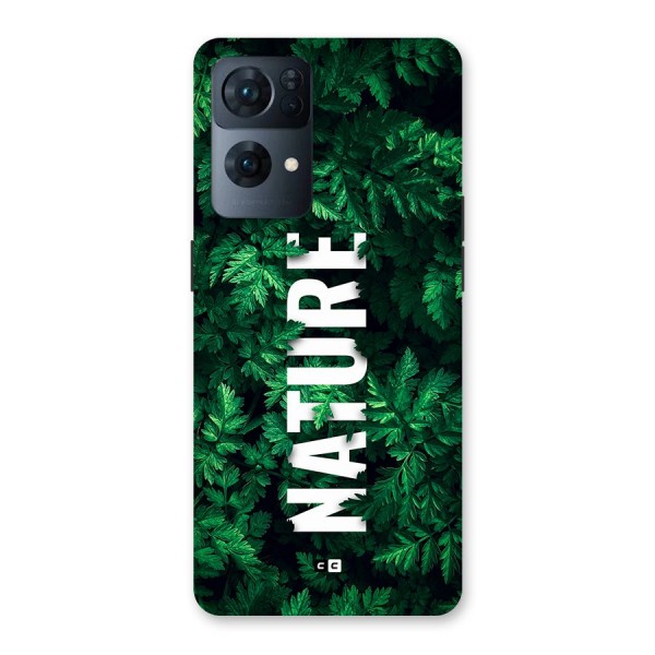 Nature Leaves Back Case for Oppo Reno7 Pro 5G