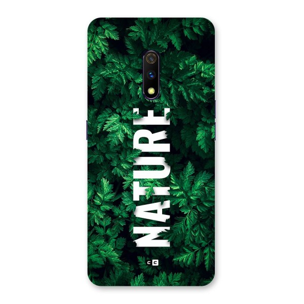 Nature Leaves Back Case for Realme X