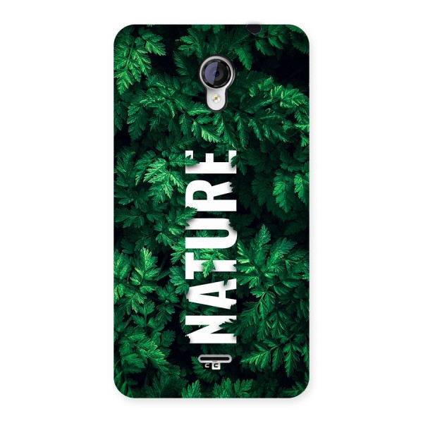 Nature Leaves Back Case for Unite 2 A106