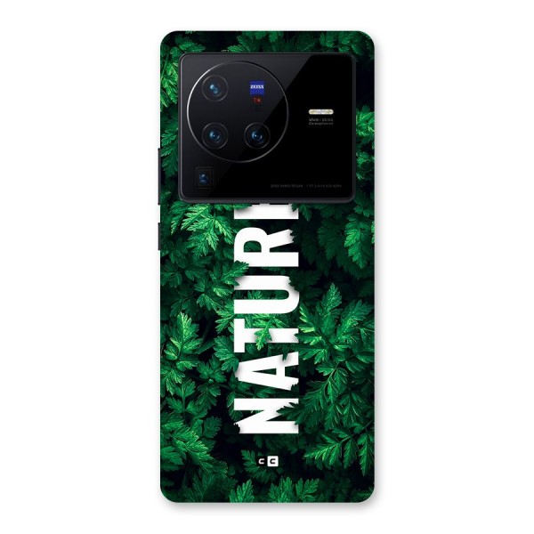 Nature Leaves Back Case for Vivo X80 Pro