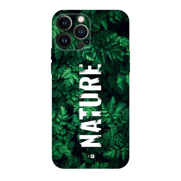 Nature Leaves Back Case for iPhone 13 Pro Max