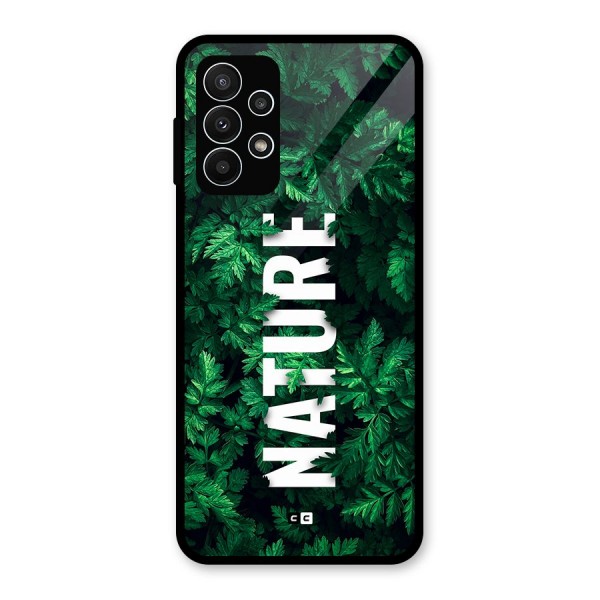 Nature Leaves Glass Back Case for Galaxy A23