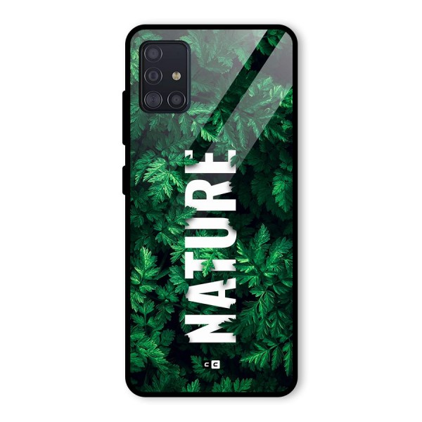 Nature Leaves Glass Back Case for Galaxy A51