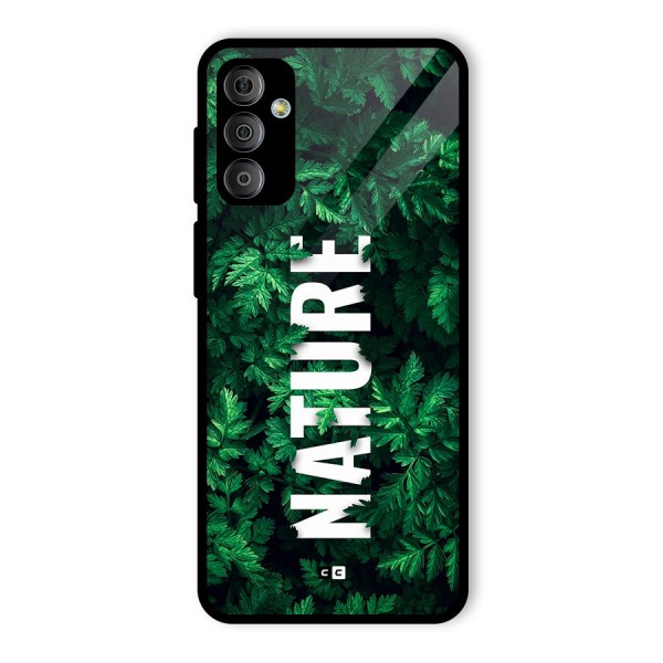 Nature Leaves Glass Back Case for Galaxy F23