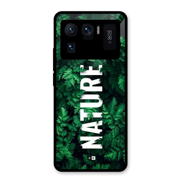 Nature Leaves Glass Back Case for Mi 11 Ultra