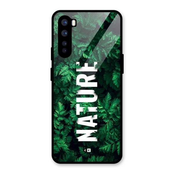 Nature Leaves Glass Back Case for OnePlus Nord