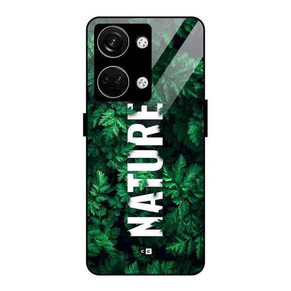 Nature Leaves Glass Back Case for Oneplus Nord 3