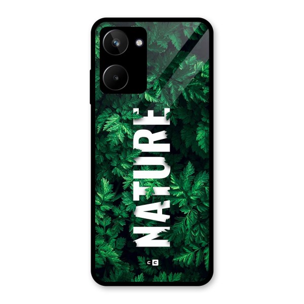 Nature Leaves Glass Back Case for Realme 10