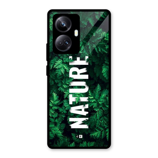 Nature Leaves Glass Back Case for Realme 10 Pro Plus