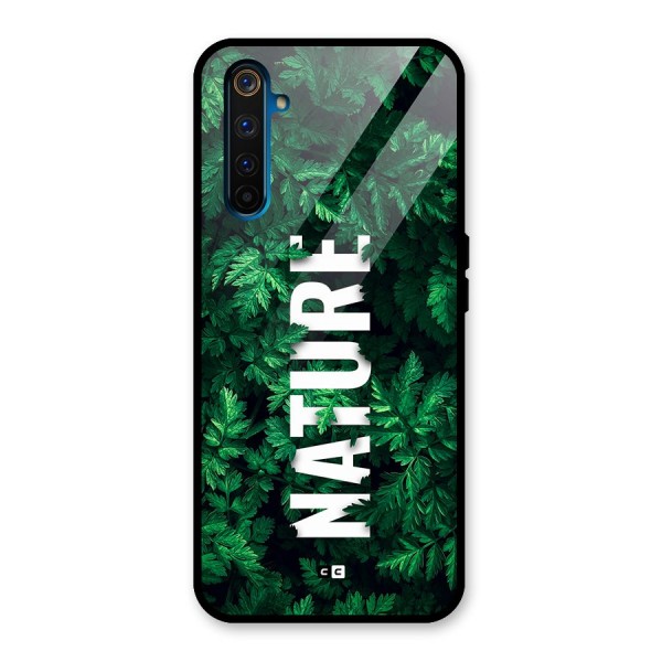 Nature Leaves Glass Back Case for Realme 6 Pro