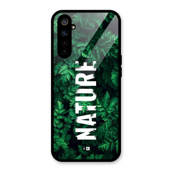 Nature Leaves Glass Back Case for Realme 6i