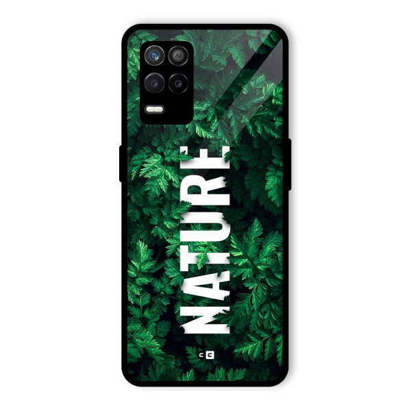 Nature Leaves Glass Back Case for Realme 9 5G