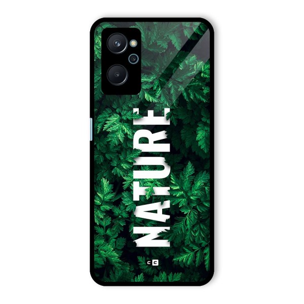 Nature Leaves Glass Back Case for Realme 9i