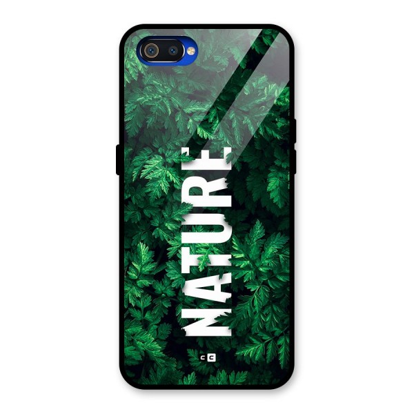 Nature Leaves Glass Back Case for Realme C2