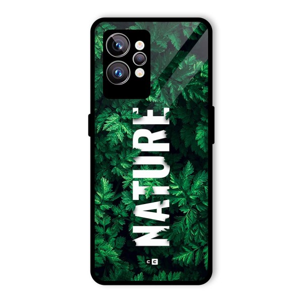 Nature Leaves Glass Back Case for Realme GT2 Pro