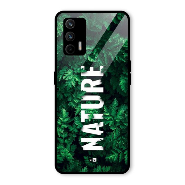 Nature Leaves Glass Back Case for Realme GT 5G