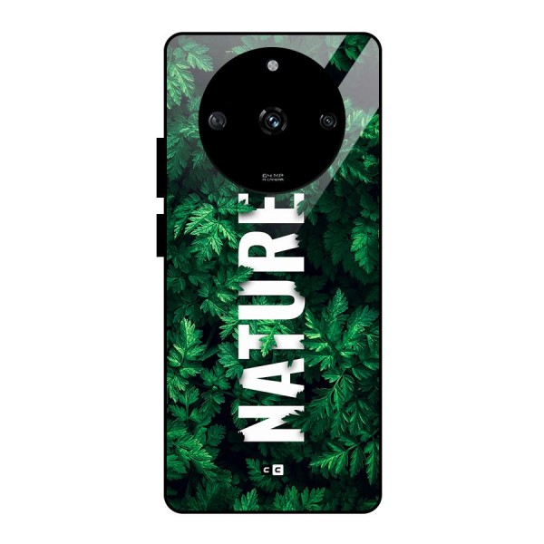 Nature Leaves Glass Back Case for Realme Narzo 60 5G