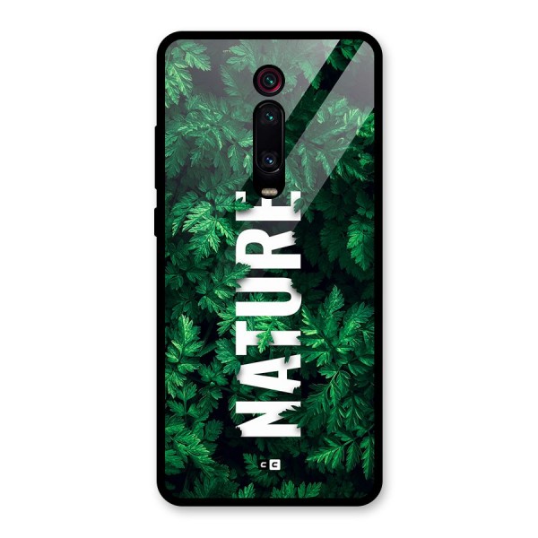 Nature Leaves Glass Back Case for Redmi K20 Pro