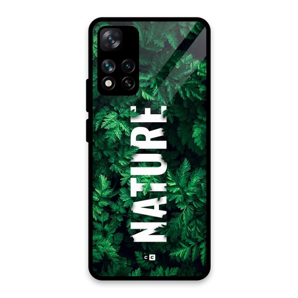 Nature Leaves Glass Back Case for Xiaomi 11i 5G