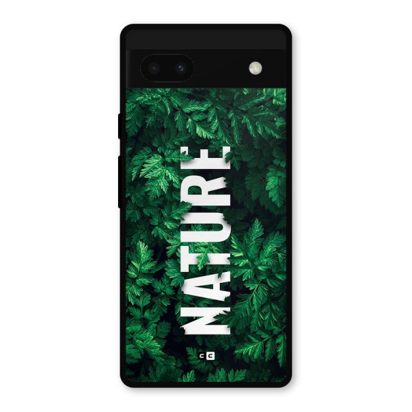 Nature Leaves Metal Back Case for Google Pixel 6a