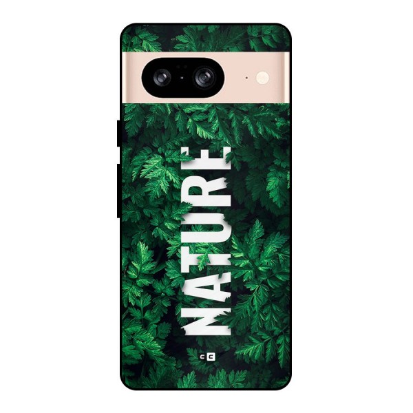 Nature Leaves Metal Back Case for Google Pixel 8