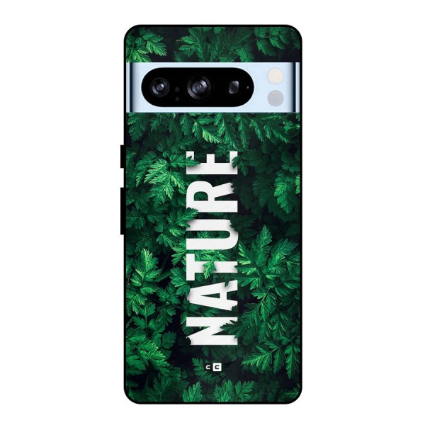 Nature Leaves Metal Back Case for Google Pixel 8 Pro