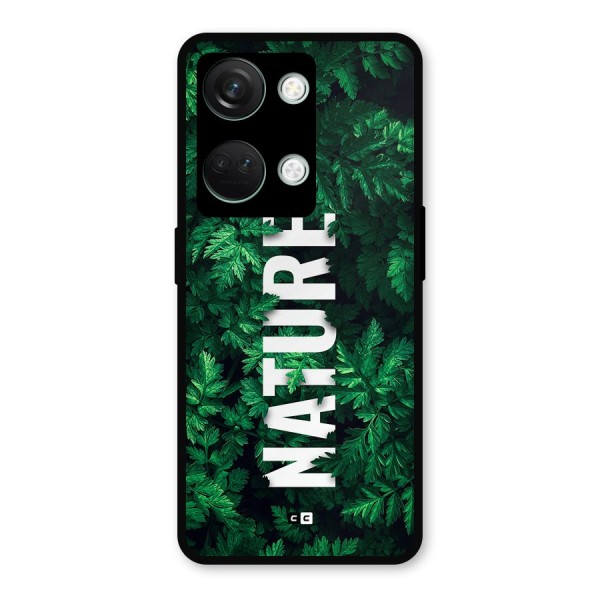 Nature Leaves Metal Back Case for OnePlus Nord 3