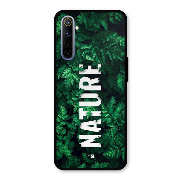 Nature Leaves Metal Back Case for Realme 6