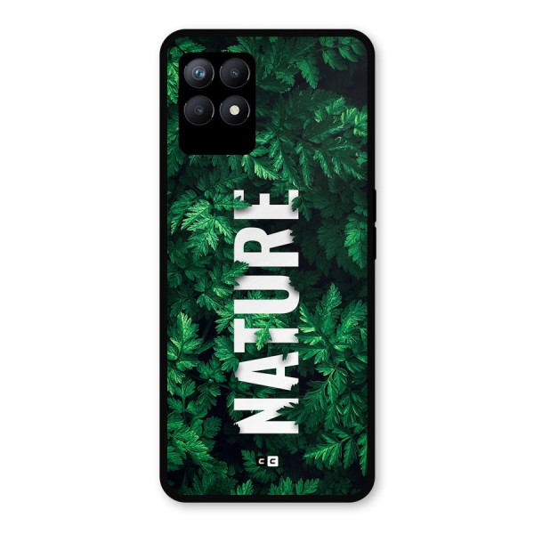 Nature Leaves Metal Back Case for Realme 8i