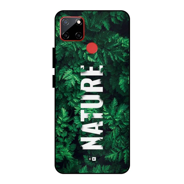 Nature Leaves Metal Back Case for Realme C12