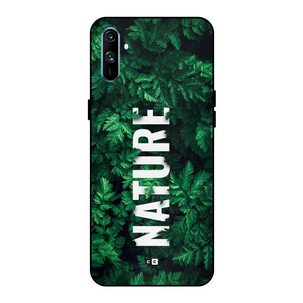 Nature Leaves Metal Back Case for Realme C3