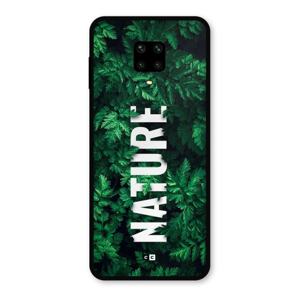 Nature Leaves Metal Back Case for Redmi Note 10 Lite