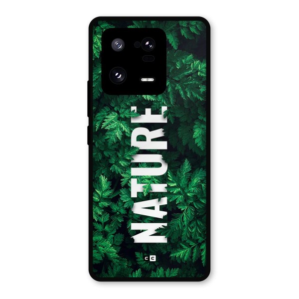 Nature Leaves Metal Back Case for Xiaomi 13 Pro