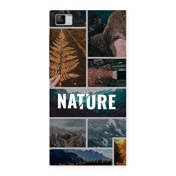 Nature Travel Back Case for Mi3