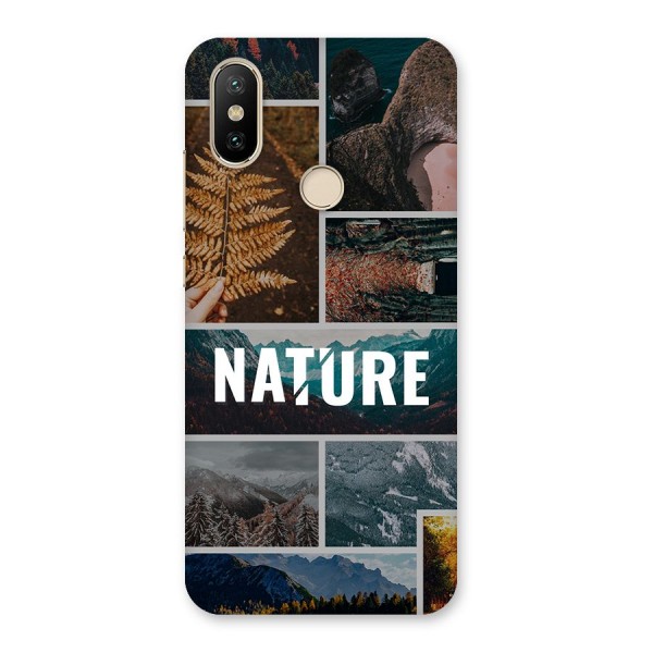 Nature Travel Back Case for Mi A2