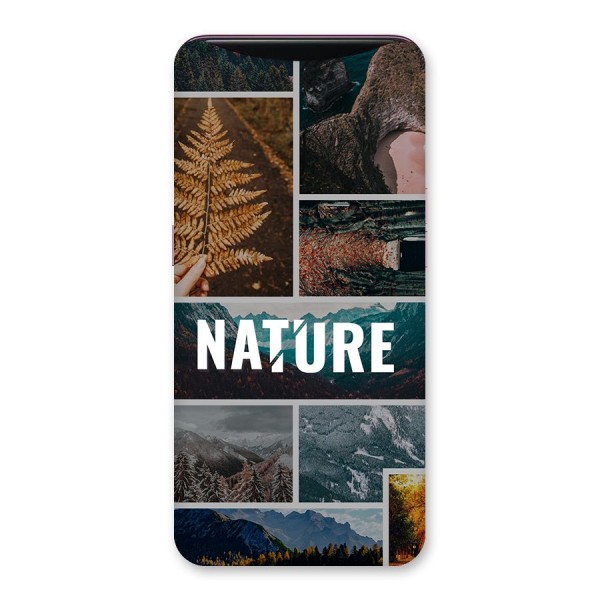 Nature Travel Back Case for Oppo Find X