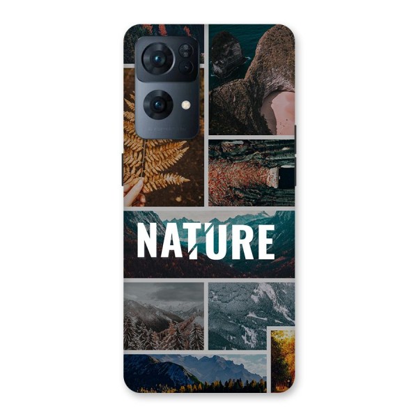 Nature Travel Back Case for Oppo Reno7 Pro 5G