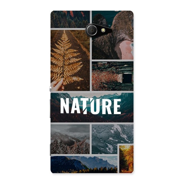 Nature Travel Back Case for Xperia M2