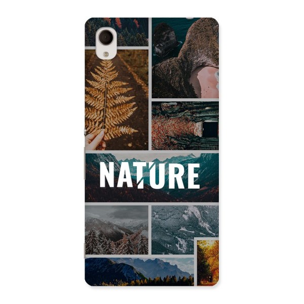 Nature Travel Back Case for Xperia M4 Aqua