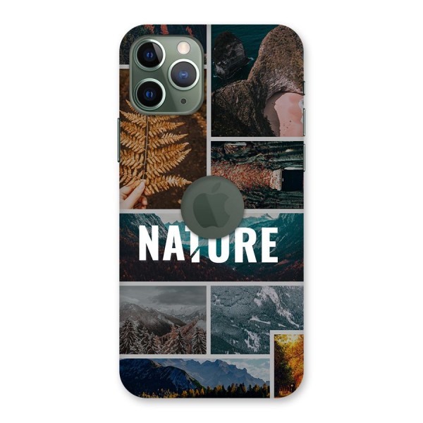 Nature Travel Back Case for iPhone 11 Pro Logo Cut