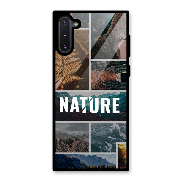 Nature Travel Glass Back Case for Galaxy Note 10