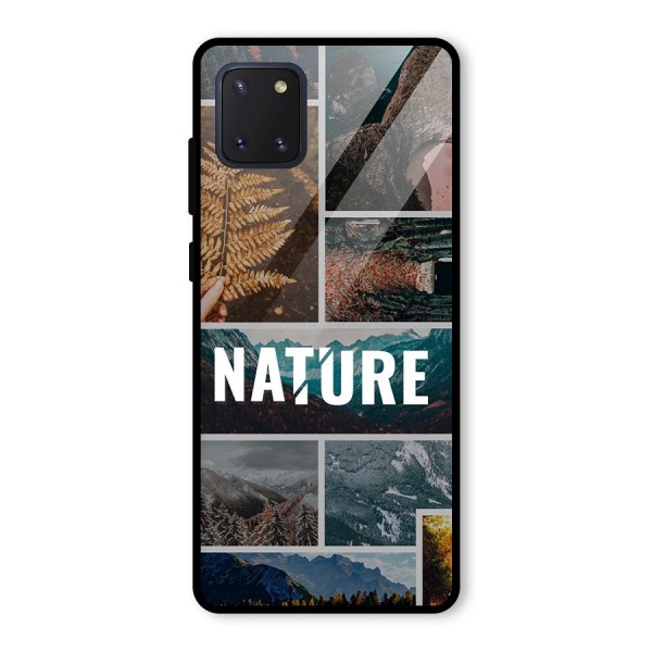 Nature Travel Glass Back Case for Galaxy Note 10 Lite