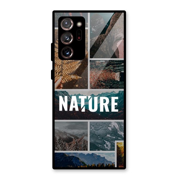 Nature Travel Glass Back Case for Galaxy Note 20 Ultra