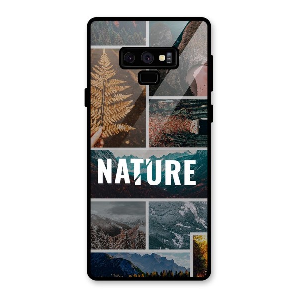 Nature Travel Glass Back Case for Galaxy Note 9