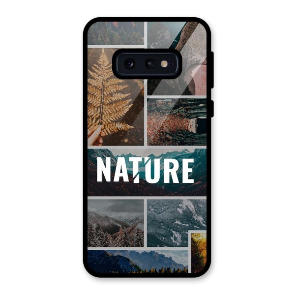 Nature Travel Glass Back Case for Galaxy S10e