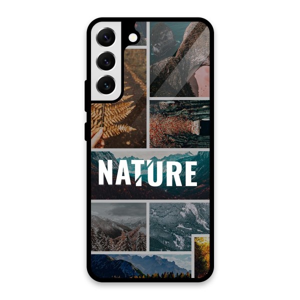 Nature Travel Glass Back Case for Galaxy S22 Plus 5G