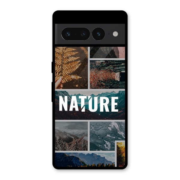 Nature Travel Glass Back Case for Google Pixel 7 Pro