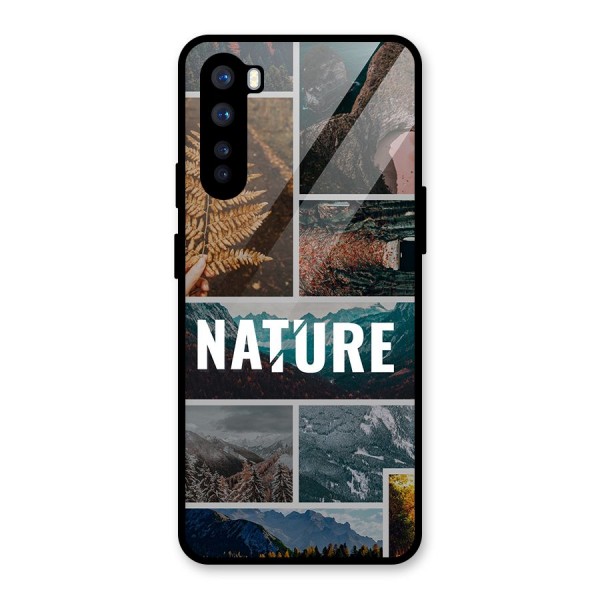 Nature Travel Glass Back Case for OnePlus Nord