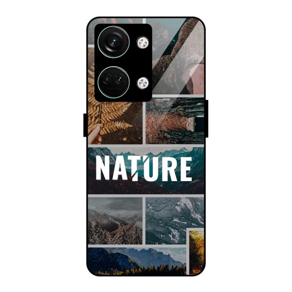 Nature Travel Glass Back Case for Oneplus Nord 3